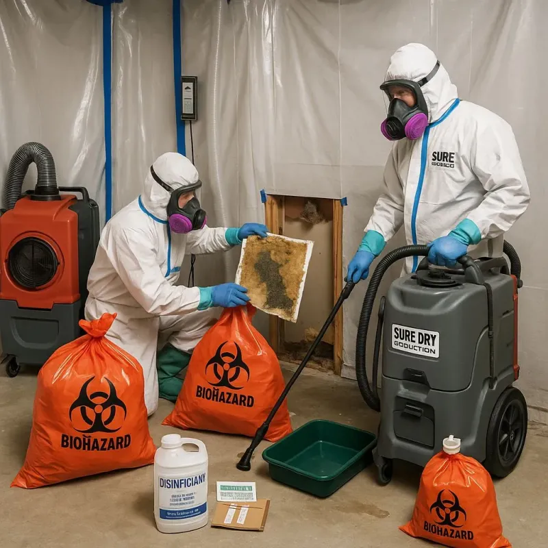 Contaminated Water Handling Protocols process in View Park-Windsor Hills, CA